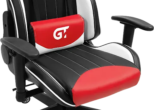 Геймерське крісло GT Racer чорне червоно-біле (X-5813 Black/Red/White) - фото 10