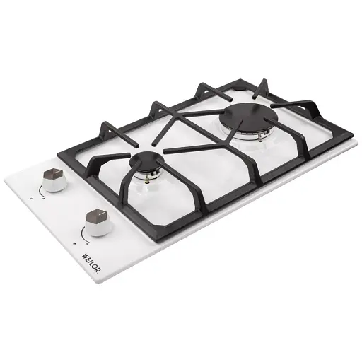 Поверхня газова Domino на металі Weilor GM 304 WH - фото 3