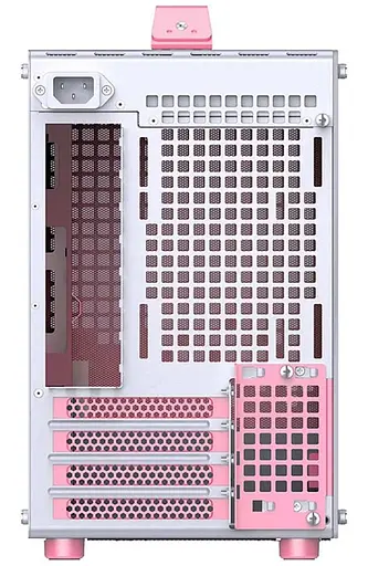 Корпус Jonsbo Z20 White-Pink (Z20 White-Pink) Без БП - фото 7