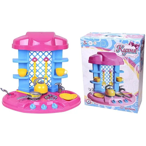 Игрушечный набор Technok Toys "Моя первая кухня ТехноК" (3039) для девочек - фото 2