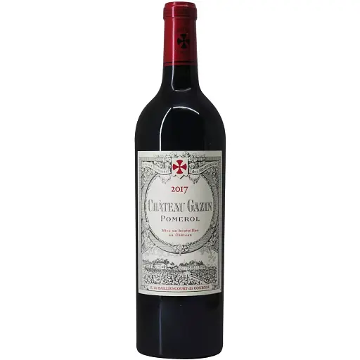 Вино Chateau Gazin Pomerol AOC 2017 червоне сухе 0.75 л