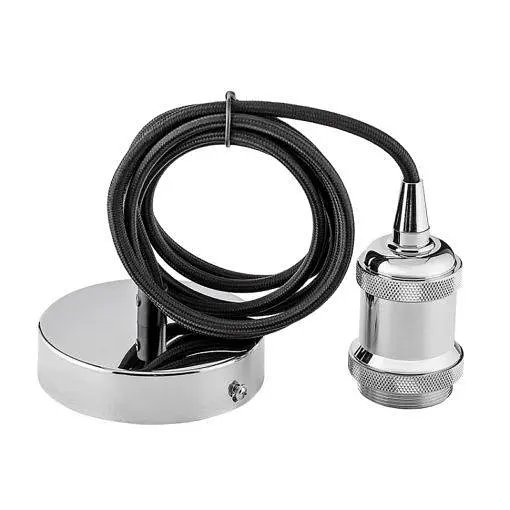 Ретро патрон Хромовый с регулировкой высоты 1.2 М ТМ LUMANO - фото 1