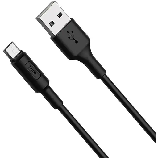 Кабель Hoco X25 Soarer charging data cable for Micro Чорний