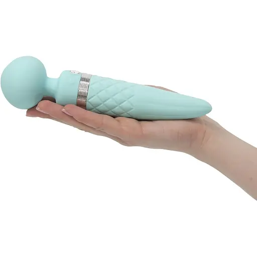 Вібромасажер 2в1 Pillow Talk - Sultry Teal - фото 7