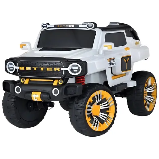 Електромобіль дитячий Bambi Джип M 5821EBLR-1 24V Racer 15 км/год білий