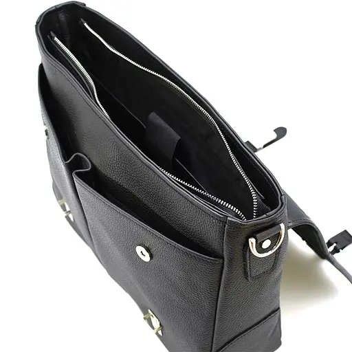 Кожаный мужской портфель TARWA 36х27х10 см sum0026025 - фото 9