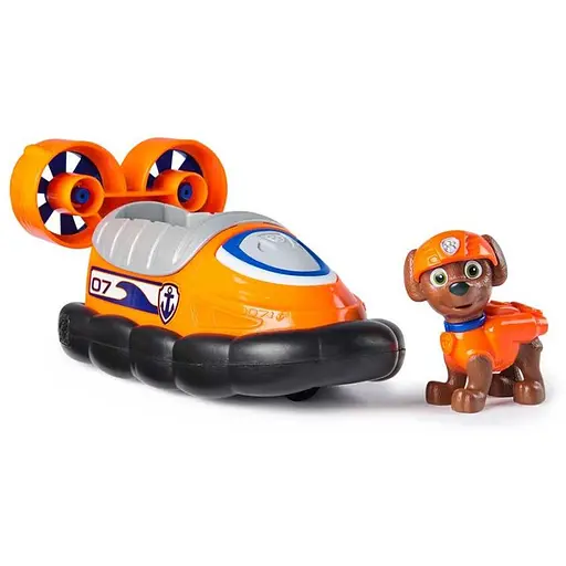 Игровой набор Paw Patrol базовый спасательный автомобиль с водителем Зума (SM97237/6071225) - фото 3