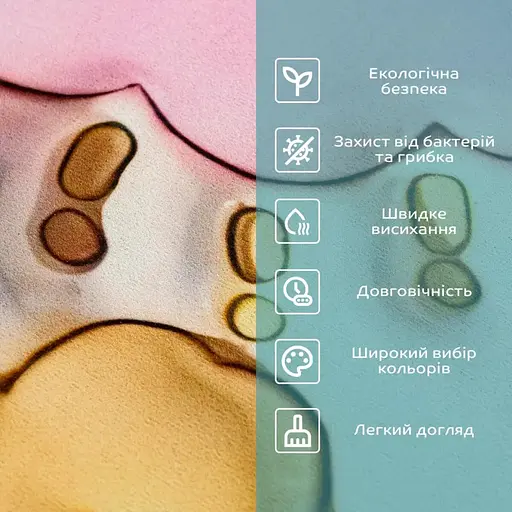 Коврик влагопоглощающий Wall Sticker 40х60х3 мм SW-00002550 - фото 4