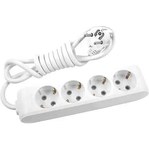 Подовжувач Panasonic X-Tendia White, 4 розетки, 5 м (WLTB04452GR-UA)