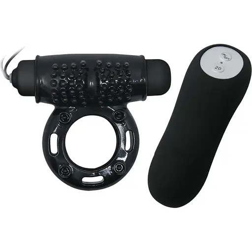 Виброкольцо Baile Power Ring 20 7.5 см черный