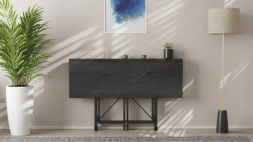 Стіл-книга трансформер Спайдер Ferrum-decor 750x1150x880 Чорний метал ДСП Сосна Кембра 16 мм (FRD-105090) - фото 8