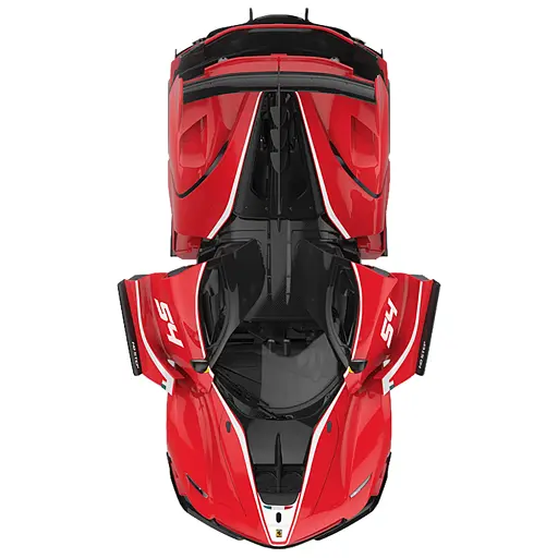 Машинка-конструктор Rastar Ferrari 1:18. Красный - фото 10