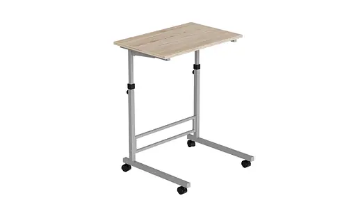 Стіл приставний Аміго 62x60x40 метал Сірий ДСП Дуб Сан-Марино 16мм FRD-102541