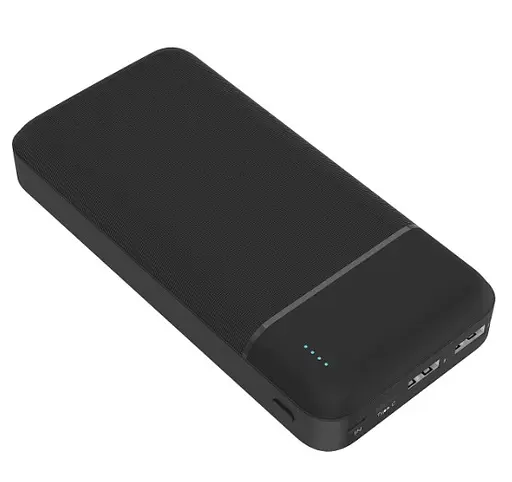 Зовнішній акумулятор Platinet 20000 mAh PMPB20W706B Чорний