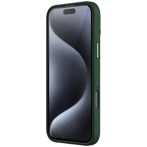 Чохол Silicone Nillkin LensWing Prop Magnetic для Apple iPhone 16 Pro 6.3 Зелений/Green - фото 4