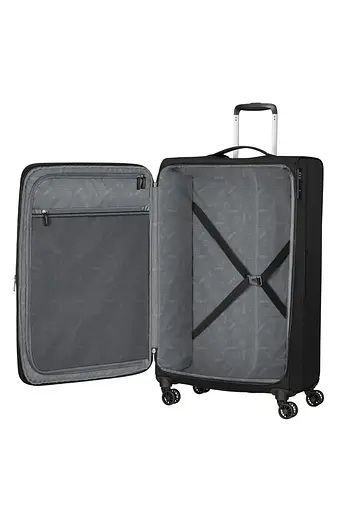 Валіза American Tourister AEROSPIN BLACK 80x48x30(33) 80 См MH6*09003 - фото 2