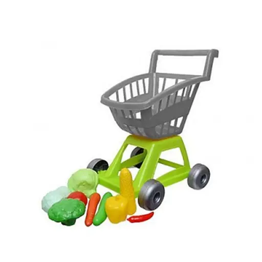 Тележка с овощами, 9 предметов, 36-003 (в ассортименте)