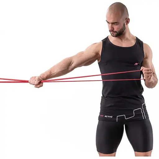 Резинка для фитнеса Hop-Sport 7-16кг HS-L013RR красная - фото 6