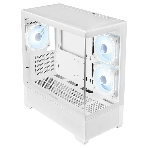 Корпус Prologix Axon GM-03AW Glass White - фото 3