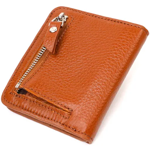 Жіночий шкіряний гаманець Canpellini 10х9х1 см acs0025515 - фото 2