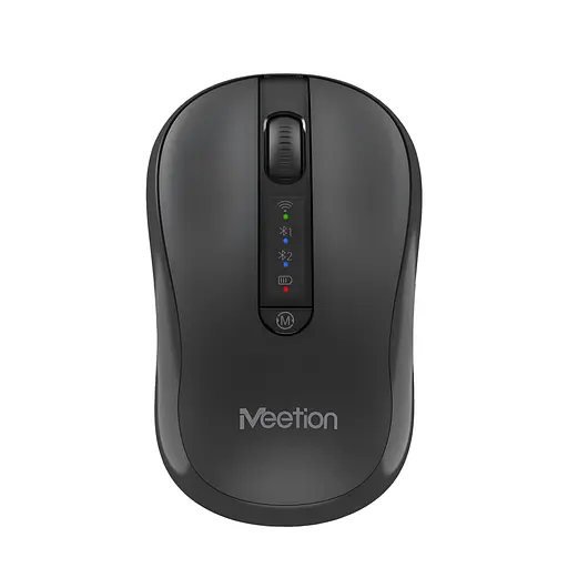 Беспроводная мышь MEETION BTM185 2.4G+Bluetooth черная