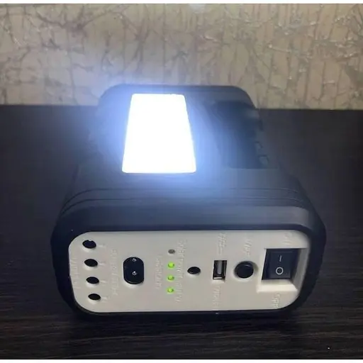 Фонарь с солнечной батареей и функцией power bank YJ-8018, 8017S - фото 3