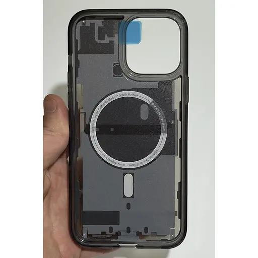 Чохол прозорий протиударний Spigen Ultra Hybrid MagSafe для Iphone 13 Pro Max (6.7") Zero One ACS05450 - фото 4