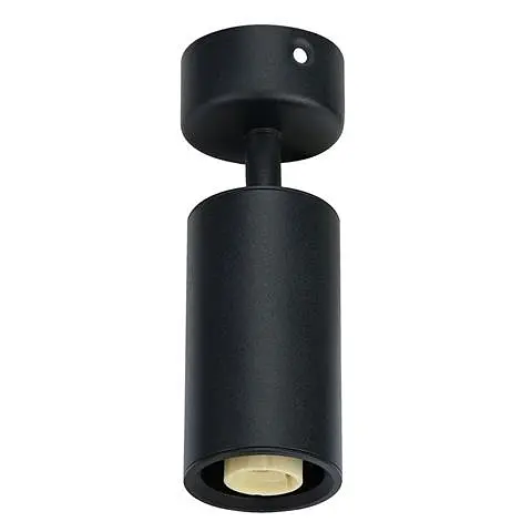 Світильник направляючий спот під лампу MR16 "LOZAN" чорний - фото 1