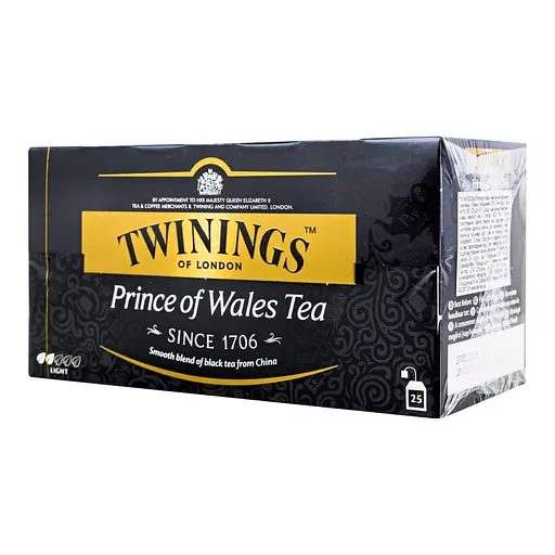 Чай чорний Twinings Принц Уельський в пакетиках (25 шт. х 2 г) - фото 2