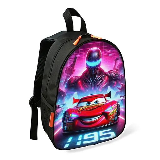 Рюкзак детский Тачки Молния МакКуин школьный/городской 34х27х13 см для мальчика (02632)