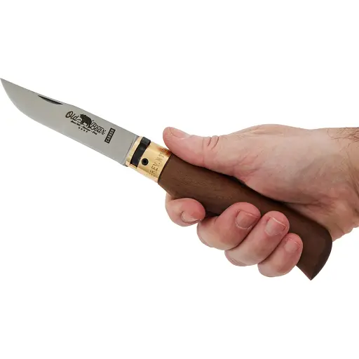 Нож Old Bear Classic Carbon Steel XL Walnut - фото 5