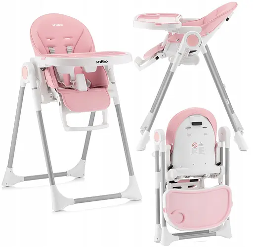 Стульчик для кормления Sesttino Nui Pink - фото 2
