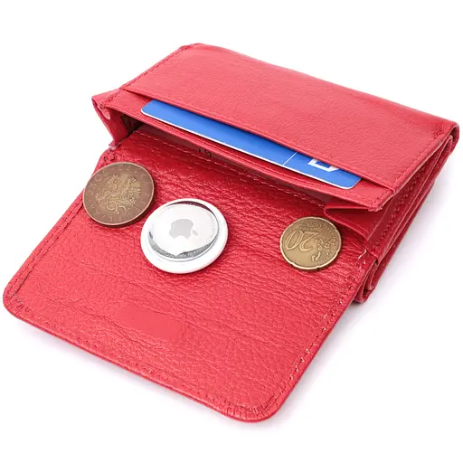 Кожаный женский кошелек ST Leather 11.5х8.5х2 см acs0029441 - фото 9