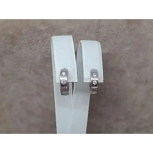 Срібні сережки TOP Silver з фіанітами. 9520160Б - фото 4