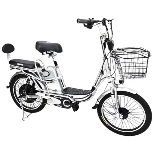 Электровелосипед Corso двухместный 600W 60V 18Ah серый