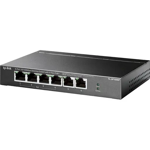Коммутатор TP-Link TL-SF1006P (TL-SF1006P) - фото 1