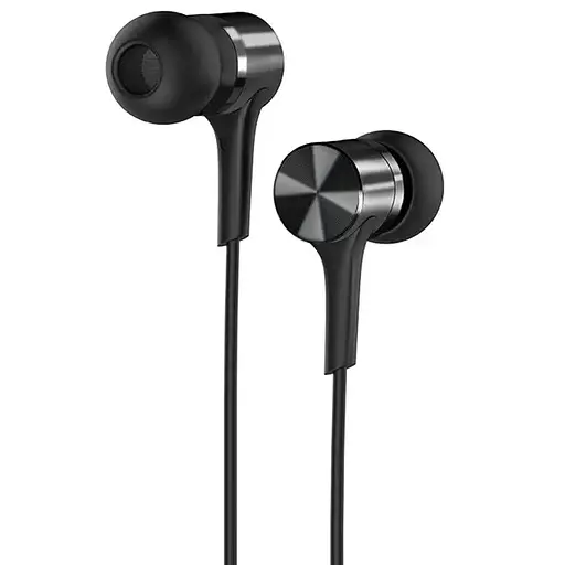 Вакуумні навушники-гарнітура Hoco M54 black - фото 2