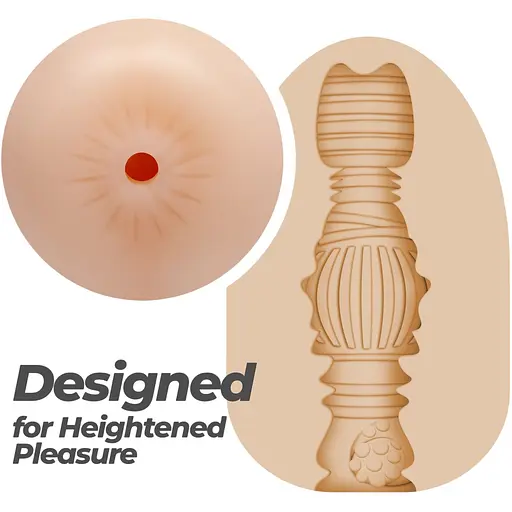 Інтимний мастурбатор Crushious Ezy Egg Anal 8.7 х 5.6 см - фото 8