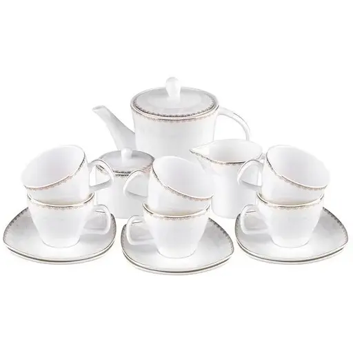 Чайний сервіз на 6 персон 15 предметів, Дарен NP118SETTEA