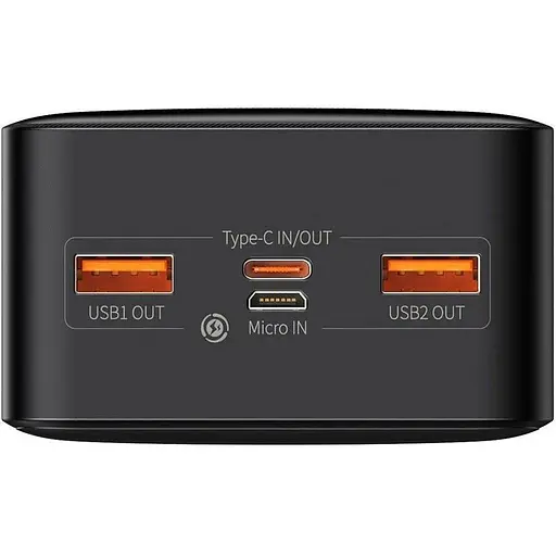 Power Bank Baseus Bipow Digital Display 30000mAh 20W Black (PPDML-N01) - фото 4