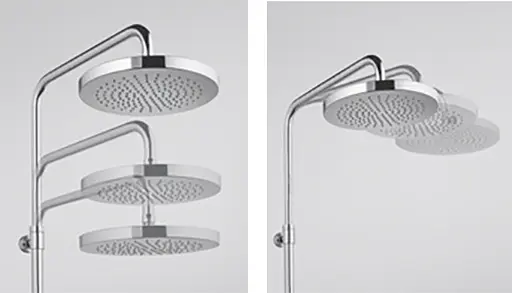 Душова система Kludi Logo Dual Shower System з термостатом 6809205-00 - фото 2