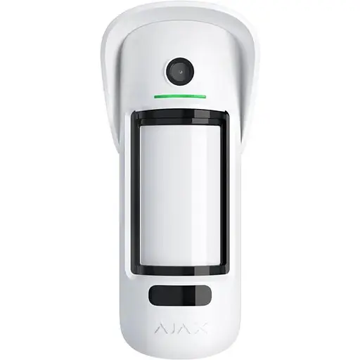 Ajax Беспроводной датчик движения с фотофиксацией MotionCam Outdoor белый