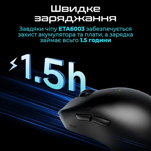 Миша RAWM ES21 Black (ES21.black) - фото 5