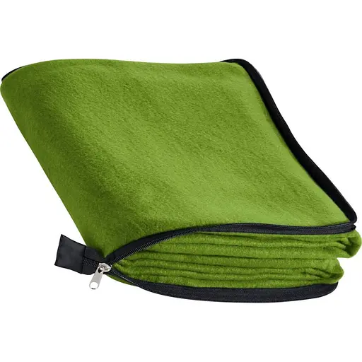 Плед-подушка Easy Gifts Radcliff 2 в 1 флісовий 180х120 см світло-зелений (277529)