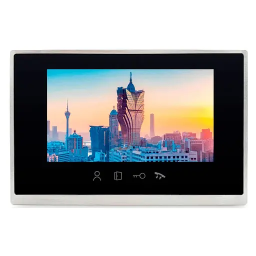 Видеодомофон 7” WiFi Light Vision MACAO FHD Black (82-00203)