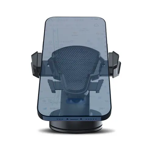 Автодержатель XO C88 Suction Cup Car Bracket One-touch lock for stable travel Черный - фото 3