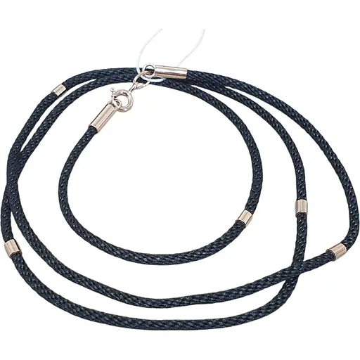 Ювелірний шовковий шнурок Tango із золотими вставками. 950088 550, 55