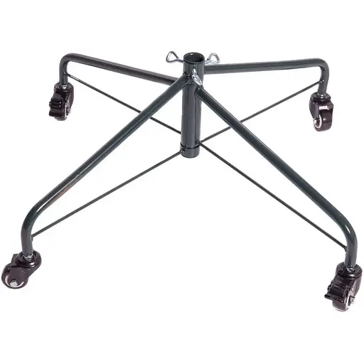 Підставка для різдвяної ялинки Hvoya ковзаюча, металева з коліщатами