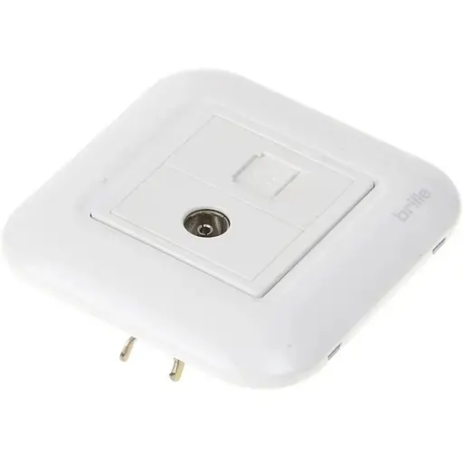 Розетка Brille TB-1TV+1TF WHite (135245) - фото 2
