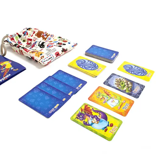 Детская настольная игра в мешочке "Спаси дракона" VT8077-11, 54 карточки - фото 2